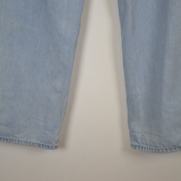 Boyish The Ziggy High Rise Button Fly Straight Leg Womens 24 Relaxed Blue Jeans - Picture 6 of 10